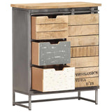 Vidaxl dressoir 60x30x70 cm massief mangohout