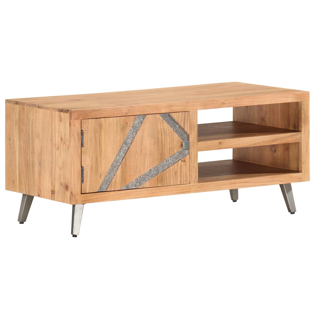 Vidaxl salontafel 90x45x40 cm massief acaciahout