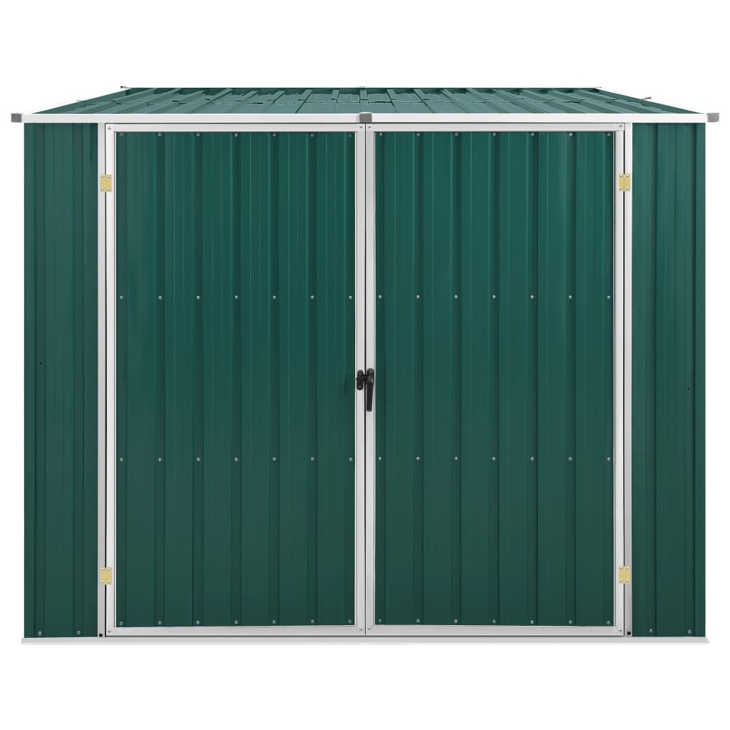 VidaXL Gartenhaus 195x198x159 cm verzinkter Stahl grün