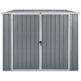 VidaXL Gartenhaus 195x198x159 cm verzinkter Stahl grau
