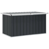 Vidaxl tuinbox 129x67x65 cm antraciet