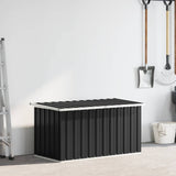 Vidaxl tuinbox 129x67x65 cm antraciet