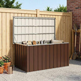 Vidaxl tuinbox bruin 129x67x65 cm