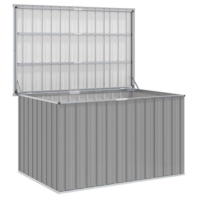 Vidaxl tuinbox 149x99x93 cm grijs