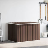 Vidaxl tuinbox 149x99x93 cm bruin