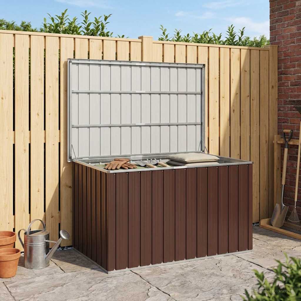 Vidaxl tuinbox 149x99x93 cm bruin