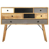 Vidaxl dressoir 110x30x82 cm massief mangohout
