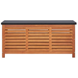 Vidaxl tuinbox 117x50x55 cm massief eucalyptushout