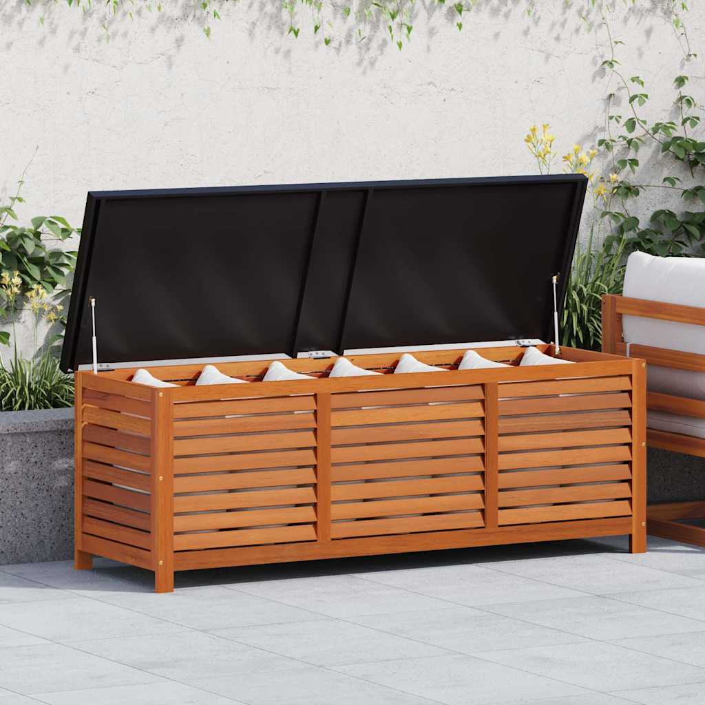 Vidaxl tuinbox 150x50x55 cm massief eucalyptushout