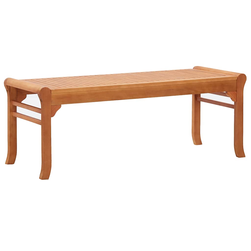 Vidaxl tuinbank 2-zits 120 cm massief eucalyptushout