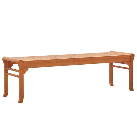 Vidaxl tuinbank 3-zits 150 cm massief eucalyptushout