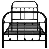 Vidaxl bedframe metaal zwart 100x200 cm