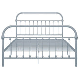 Vidaxl bedframe metaal grijs 120x200 cm