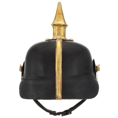 Vidaxl Pickelhaube Germanische Replik Larp Steel Schwarz