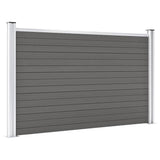 Vidaxl -Zaun 180x105 cm HKC Grau
