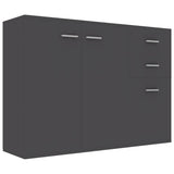 Vidaxl dressoir 105x30x75 cm bewerkt hout grijs