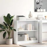 Vidaxl boekenkast 80x24x75 cm bewerkt hout wit