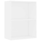 Vidaxl boekenkast 60x30x76,5 cm bewerkt hout wit