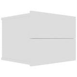 Vidaxl nachtkastjes 2 st 40x30x30 cm bewerkt hout wit