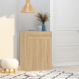 Vidaxl Schuhschrank 60x35x84 cm Propertiertes Holz Sonoma Eiche gefärbt