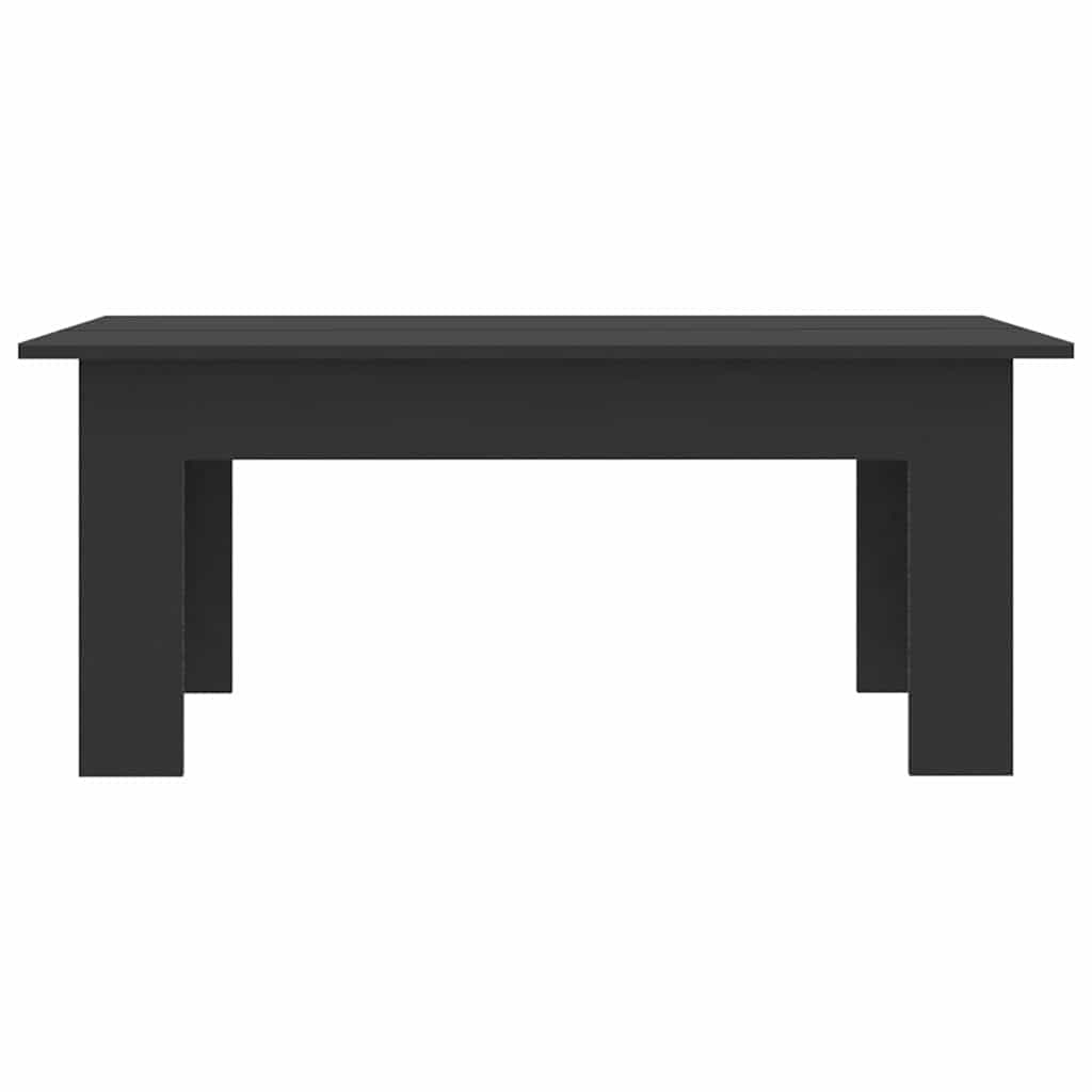 Vidaxl salontafel 100x60x42 cm bewerkt hout zwart