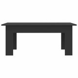 Vidaxl salontafel 100x60x42 cm bewerkt hout zwart