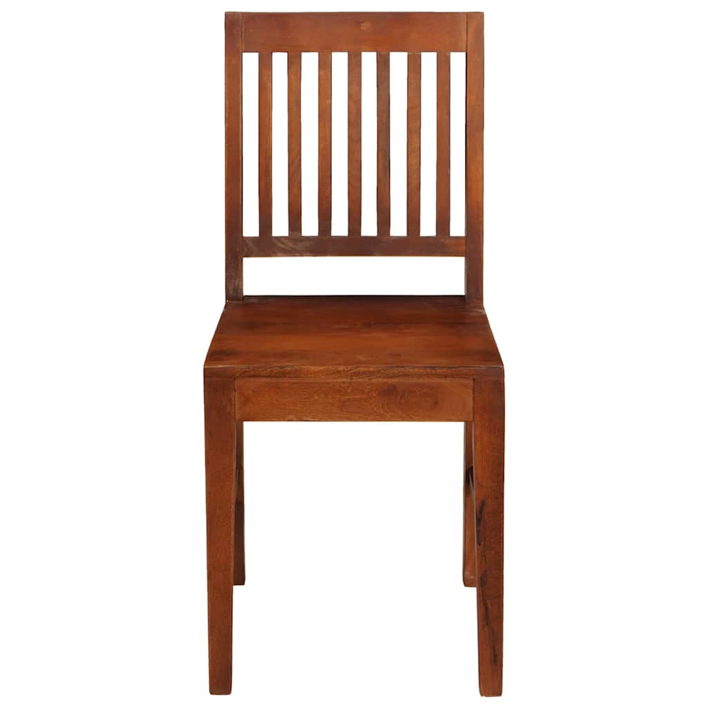 Vidaxl eetkamerstoelen 4 st massief mangohout