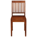 Vidaxl eetkamerstoelen 4 st massief mangohout