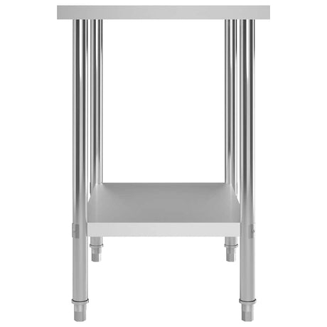 VIDAXL KÜCHTENWORK TABELLE 80x60x85 cm Edelstahl