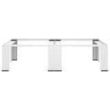 Vidaxl -Waschmaschine und Trockner Hoger Double White
