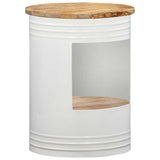 Vidaxl salontafel 43x55 cm massief mangohout