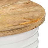 Vidaxl salontafel 43x55 cm massief mangohout