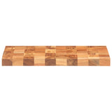 Vidaxl Hakblok 50x34x3,8 cm fester Akaziahout