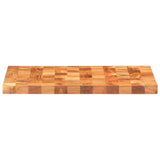 Vidaxx Hackblock 60x40x3,8 cm massives Akazienholz
