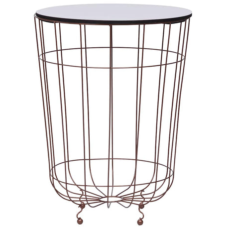 Vidaxl salontafel ø40 cm goudkleurig