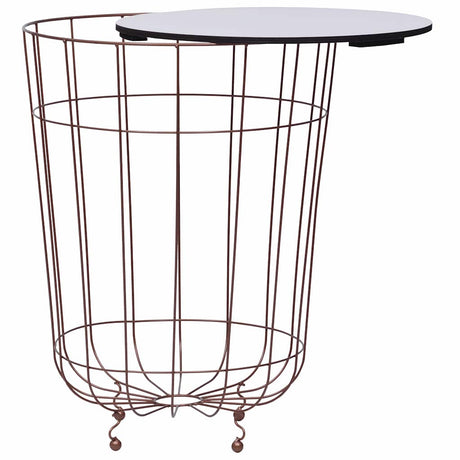 Vidaxl salontafel ø40 cm goudkleurig