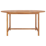 Vidaxl tuintafel 150x76 cm massief teakhout