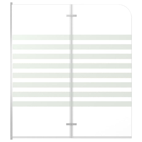 VIDAXL -BAD -MADEN -WAHR VON 120 x 140 cm gehärtetes Glas gestreift