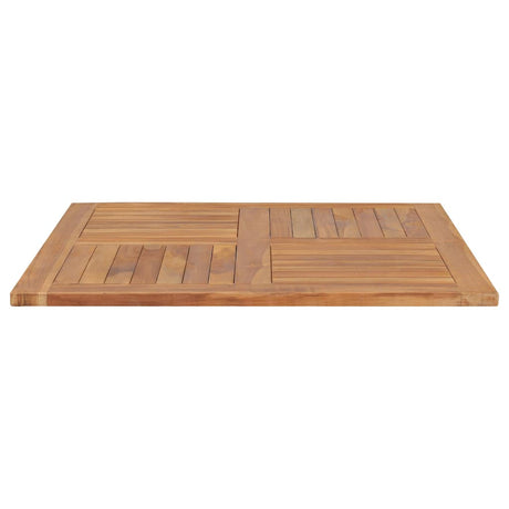 Vidaxl tafelblad vierkant 90x90x2,5 cm massief teakhout