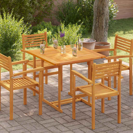 Vidaxl tafelblad vierkant 90x90x2,5 cm massief teakhout