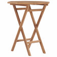 Vidaxl tuintafel inklapbaar 60x60x75 cm massief teakhout