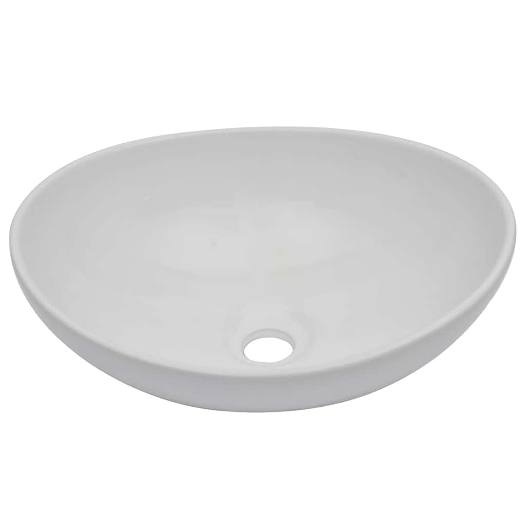 Vidaxl 2-delige badkamermeubelset keramiek eikenkleurig
