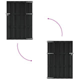 VIDAXL -Port 100x150 cm HKC Grau