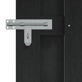 VIDAXL -Port 100x150 cm HKC Grau