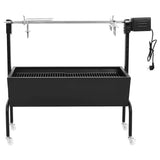 Vidaxl BBQ Drehspucke elektrischer Edelstahl