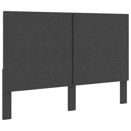 Vidaxl hoofdbord 140x200 cm stof donkergrijs
