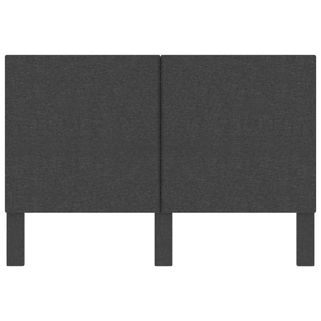 Vidaxl hoofdbord 140x200 cm stof donkergrijs