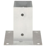 Vidaxl Paalanchers 4 ST 71 mm verzinktes Metall
