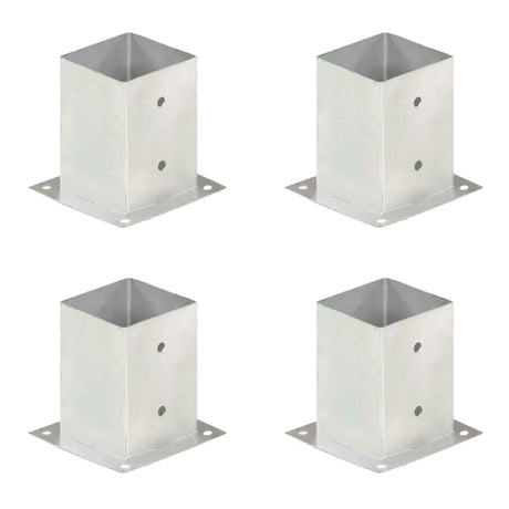 Vidaxl Paalanchers 4 ST 101 mm verzinktes Metall