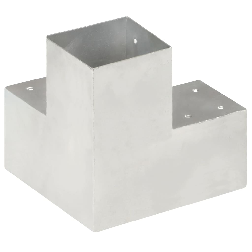 Vidaxx Pfostenanschluss Y-Form 101x101 mm verzinktes Metall